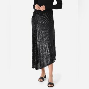 NWT A.L.C. Tori sequin asymmetrical hem midi skirt holiday party | NYE | sparkly